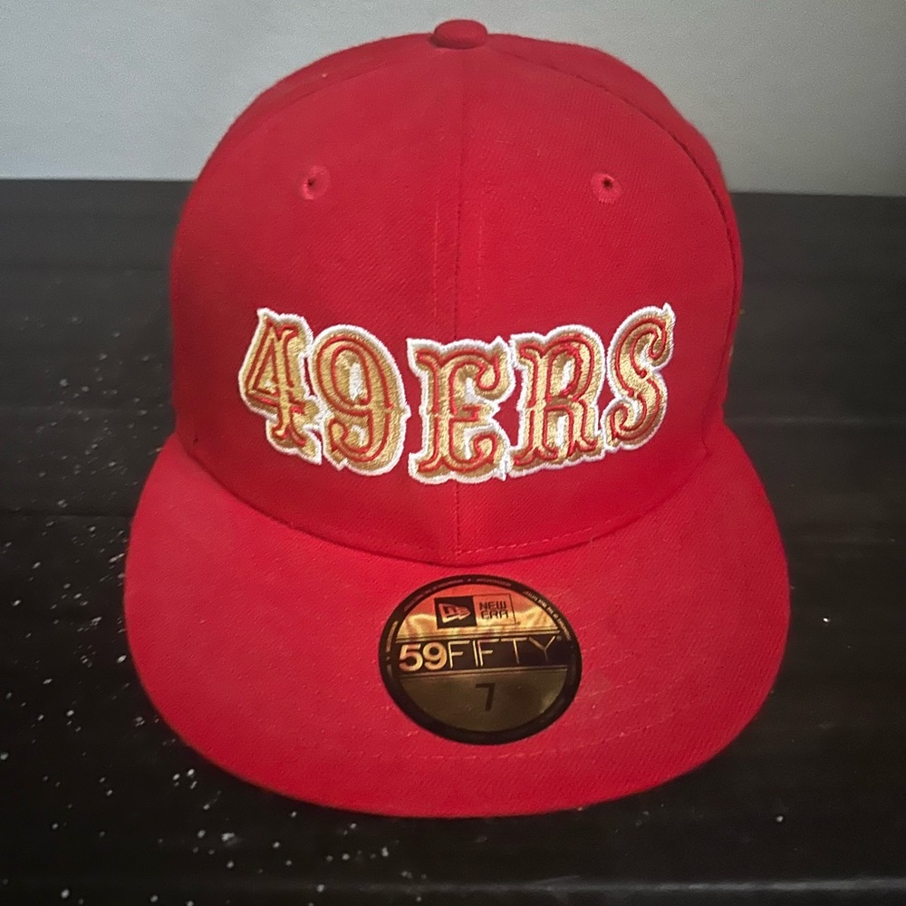 New Era Black and Red Cap